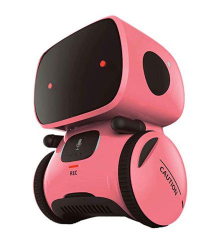 Ventas transfronterizas de robots inteligentes interactivos infantiles juguetes eléctricos de voz de inducción táctil juguetes de máquina de historias