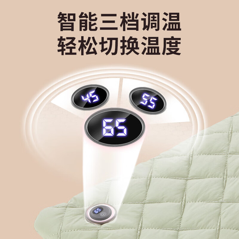 Zhigao calentamiento de mano sin agua bolsa de agua caliente enchufe caliente constante bolso de pluma algodón de grafeno portátil calentador eléctrico para bebé