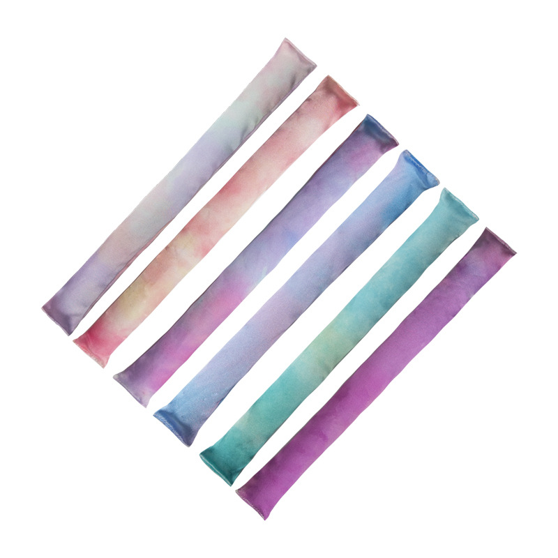 Fábrica transfronteriza de seis colores traje de goma NO CALIENTE pelo rizador en caja de pelo rizado artefacto simulación cinta Alambre de hierro corbata-teñido