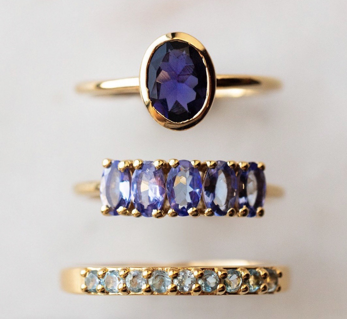 blue accessory