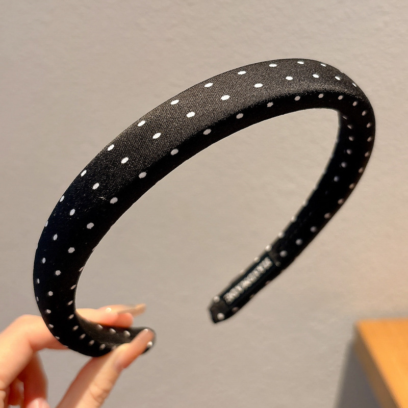 2 # Polka dot black-1.5cm