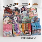 动漫游戏吧唧盲盒徽章鬼灭之刃75mm马口铁胸针盲抽袋谷子盲袋礼品