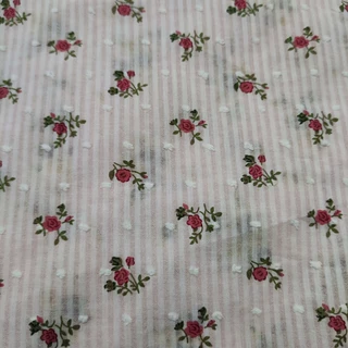 全棉剪花布印花面料纯棉9088印花现代小碎花童装头饰布料