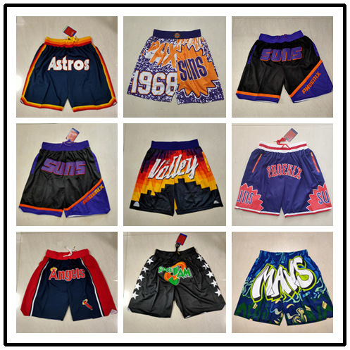 Wholesale Basketball Shorts Lakers Raptors Ja Morant Pocket Shorts Magic Warriors Heat Celtics Shorts