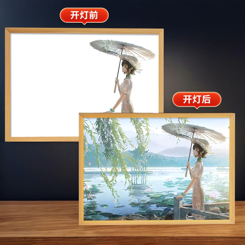 第五人格周辺照明絵画庭師漁師装飾クリエイティブ装飾品誕生日ギフトフォトフレーム雰囲気ナイトライト