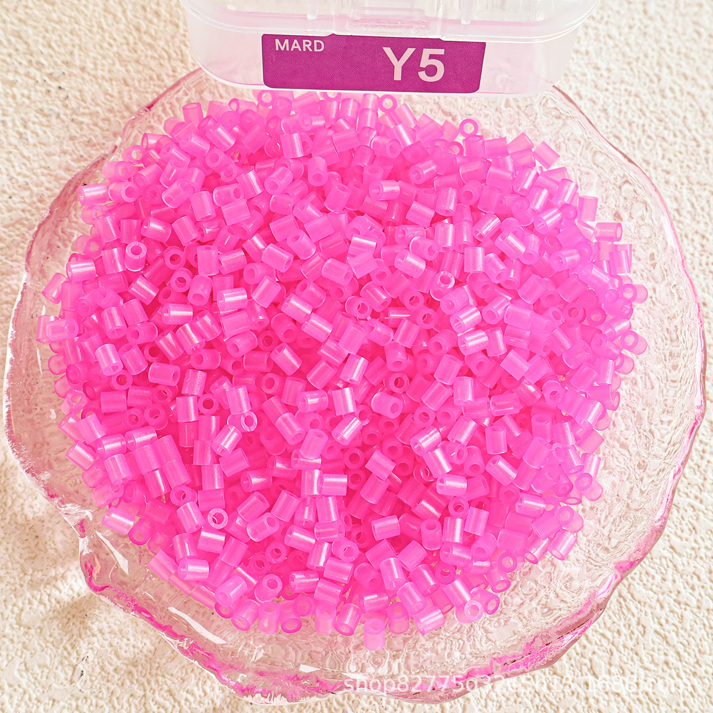 Recarga de Cuentas de Fusión DIY 250g de Plástico PE