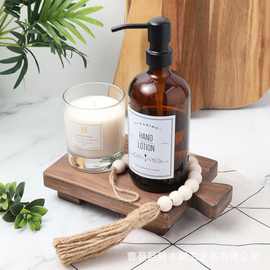 木质底座支架浴室洗漱用品底座厨房调料水槽展示凳盆栽绿植置物架