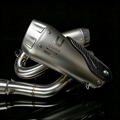 pipe silencer, Motorcycle exhaust pipe