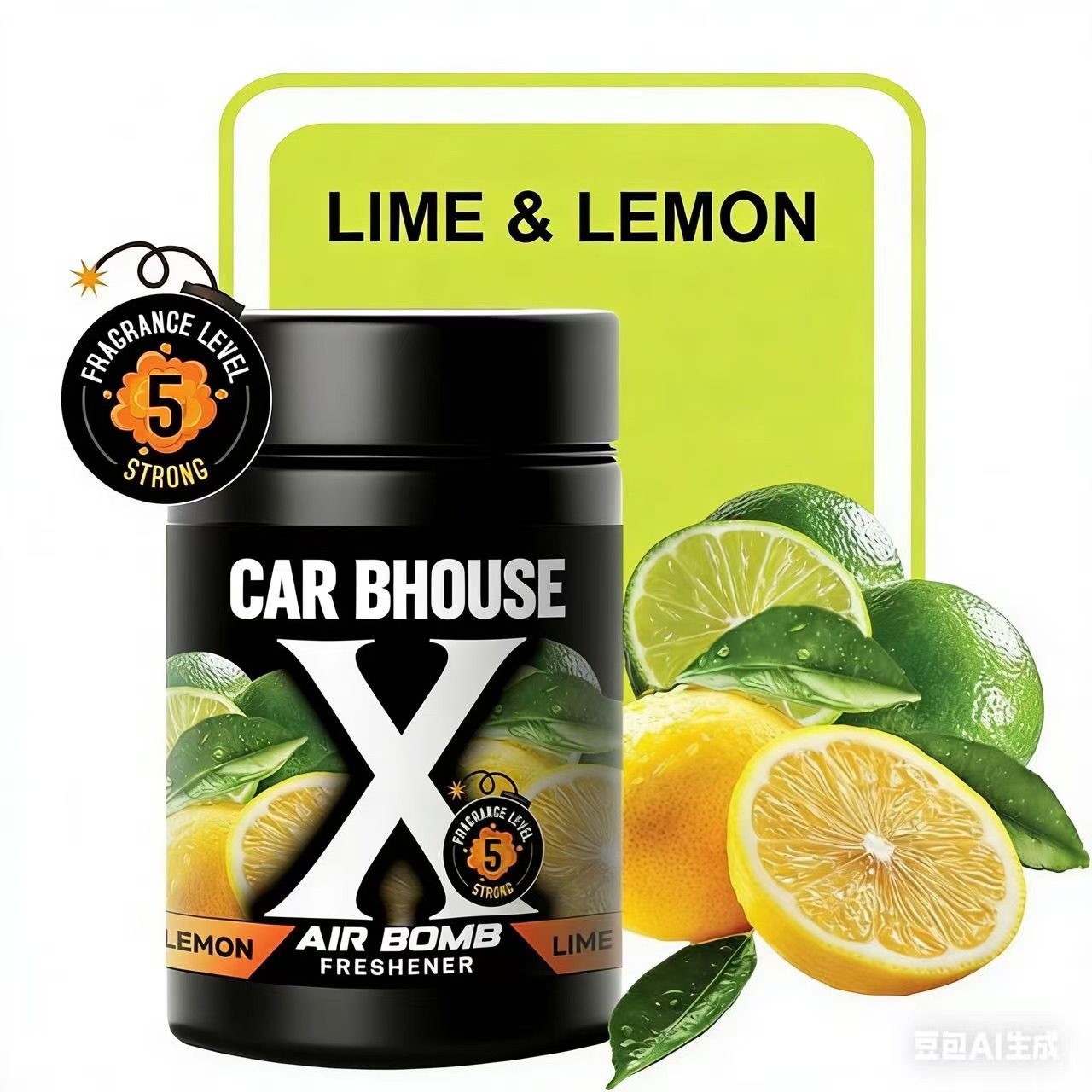 Foreign Trade Version English Version X Aromatherapy Solid Essential Oil Car Fragrance Balm Air Freshener Car Fragrance Balm Deodorizer