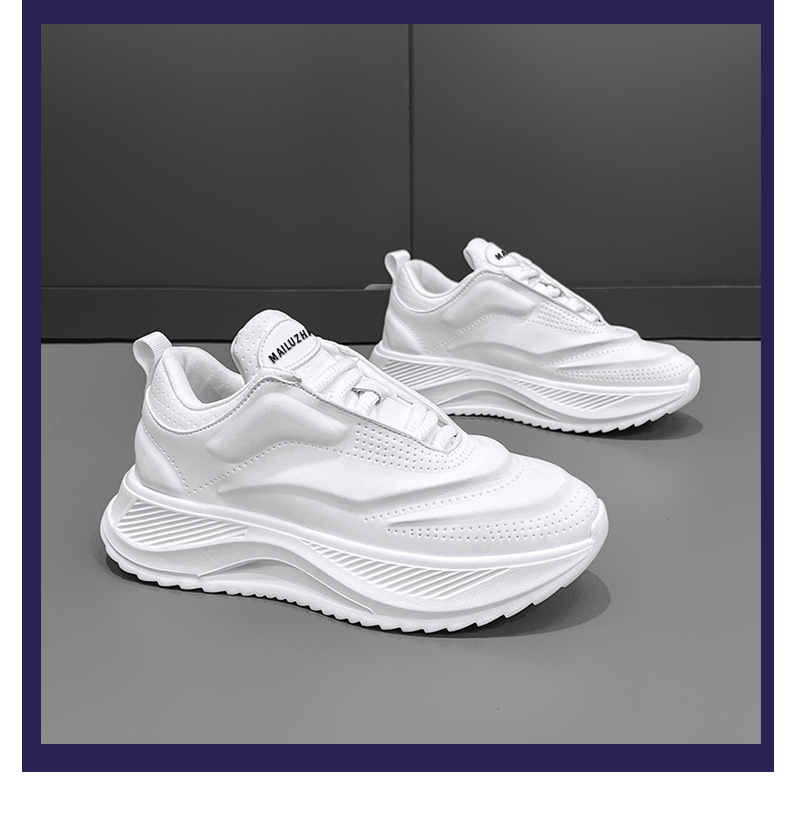 Scarpe da uomo Sneakers bianche Scarpe casual da uomo con fondo spesso con altezza crescente Scarpe da papà traspiranti per coppie di studenti_voghion.com