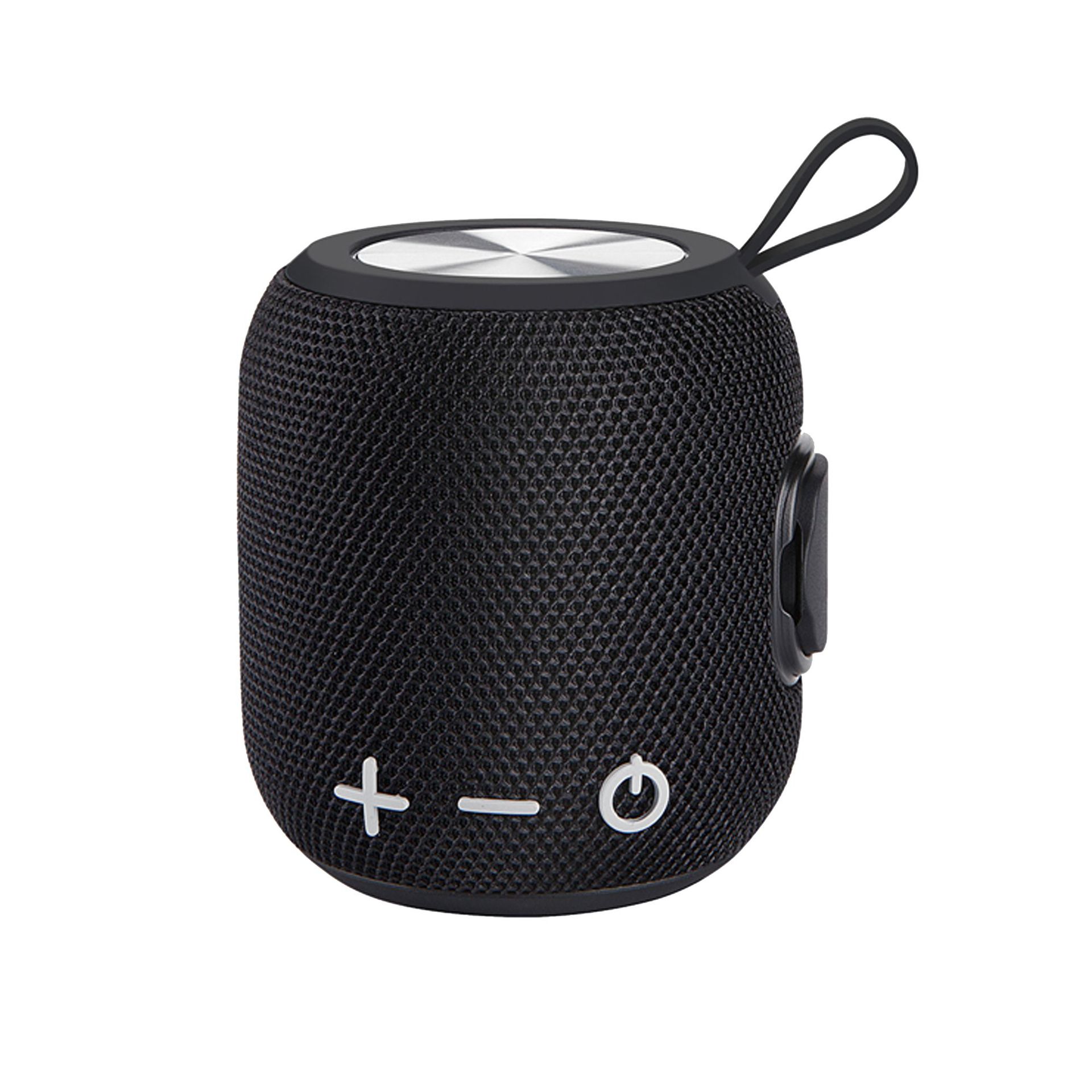 Altavoz Bluetooth para exteriores Amazon, pequeño, tipo cañón, graves potentes, portátil, de tela, impermeable, con ranura para tarjeta, inalámbrico.