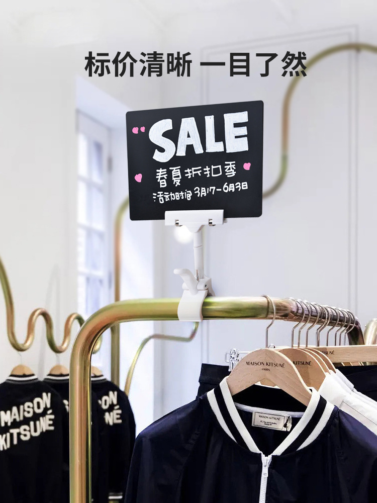 Pizarra pequeña borrable, para anuncios, etiquetas de precios, promociones - Mayorista