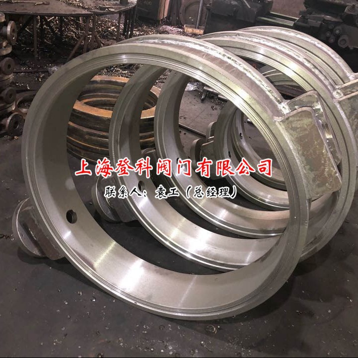 D373H-25P DN200对夹蝶阀阀体 304不锈钢  CF8涡轮蜗杆蝶阀硬密封