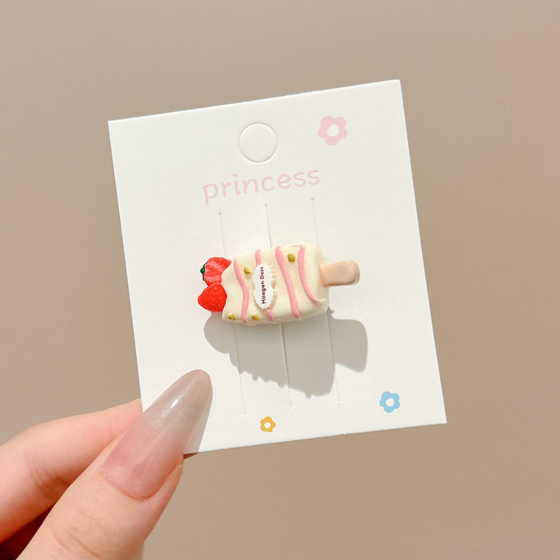 1# ice cream [off-white] clip 2cm, ice cream approximately 3.2cm