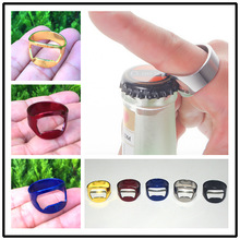 不锈钢戒指 指环 易拉环手指碑酒开瓶器 启瓶器 汽水饮料起酒器具