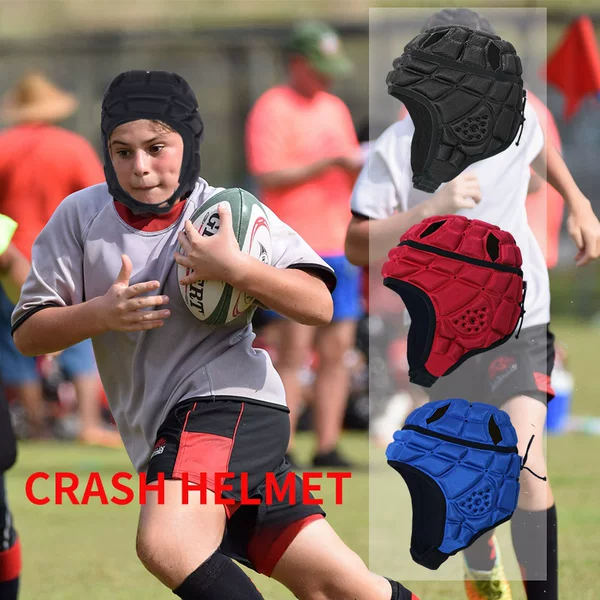 Cross-border Rugby Helmet Goalkeeper Anti-collision Sports Hat Children's Training Baseball Protector Soccer Goalkeeper Head Protector