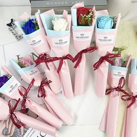 鲜花花艺制品;香皂花;仿真花