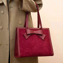 红色包结婚包包新娘包女日常可用大容量新款托特包单肩大包中时尚