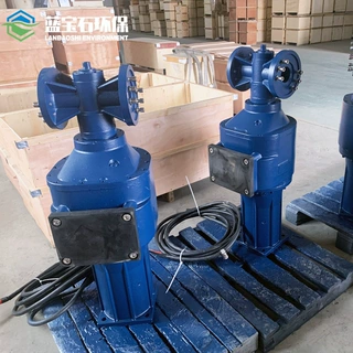 水平卧式安装潜水推流器QJB3kw1100mm整套耦合导轨循环推进搅拌机