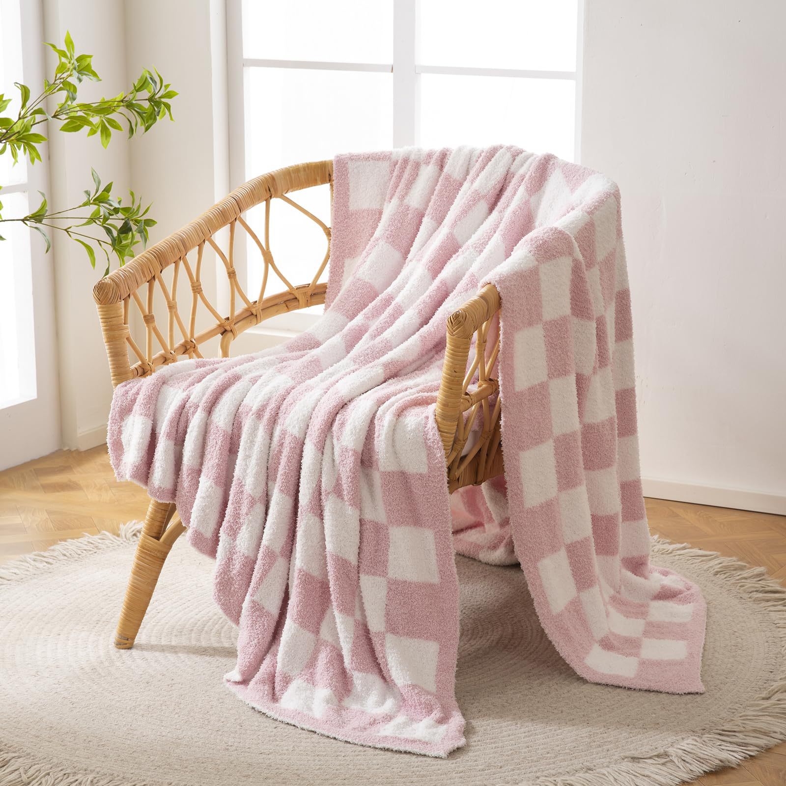 Simple Plaid Pattern Blanket Baby Blanket Lunch Break Blanket Flannel Home Warm Blanket Factory Outlet