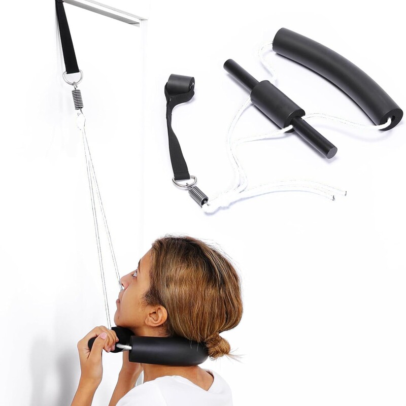 Cross-border household on-door neck traction device to relieve pain Stretching neck artifact Physical therapy for cervical spine correction Cross-border household on-door neck traction device to relieve pain Stretching neck artifact Physical therapy for cervical spine correction