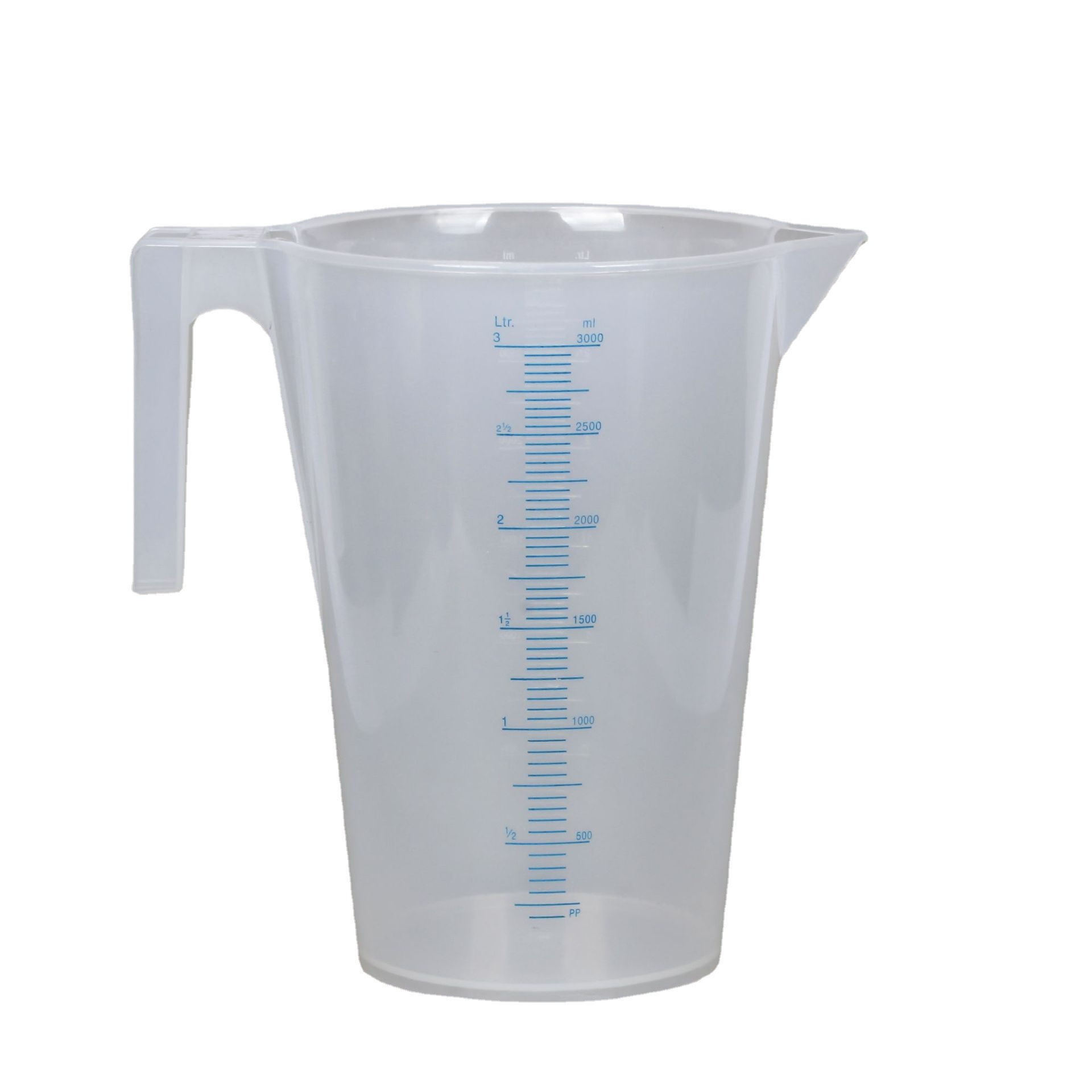 厂家直销量杯塑料带刻度家用食品级量桶奶茶店大容量烘焙小计量杯