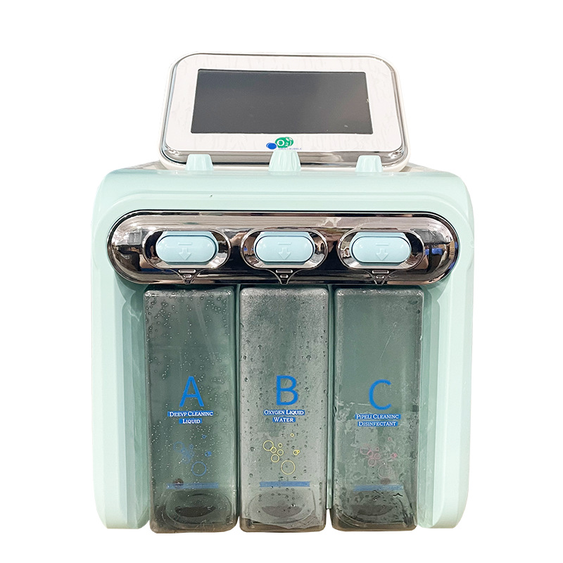 Instrumento de belleza de burbujas pequeñas de hidrógeno y oxígeno, instrumento de belleza del departamento de fideos instantáneos atmosféricos multifuncionales especiales para salón de belleza, instrumento de inyección de oxígeno hidratante