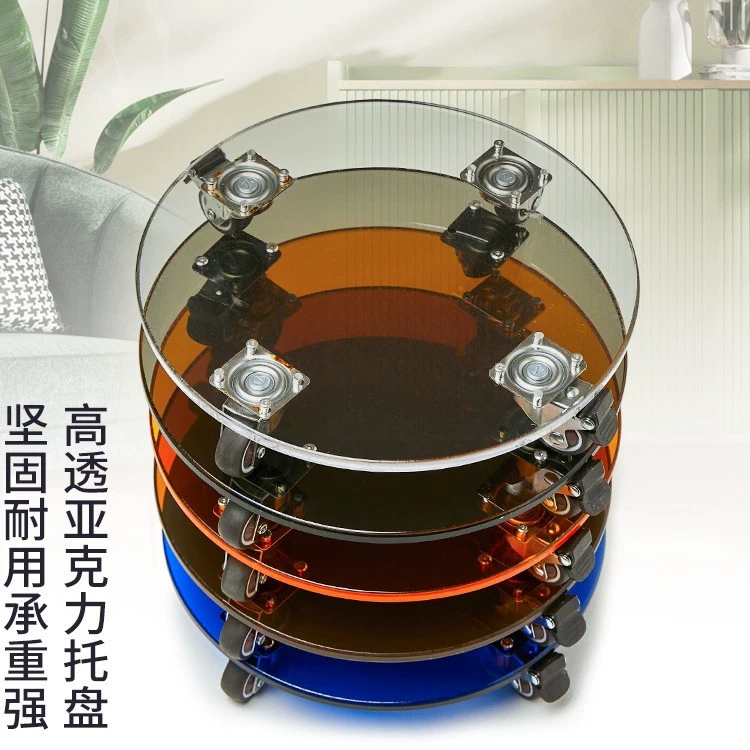 Акриловая домашняя гостиная съемный цветочный горшок универсальный базовый балконный принтер кроншон основной тележки шасси