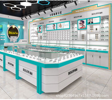 眼鏡貨櫃廠價直銷驗光配鏡中心烤漆櫃設計制作展櫃展示櫃展台供應