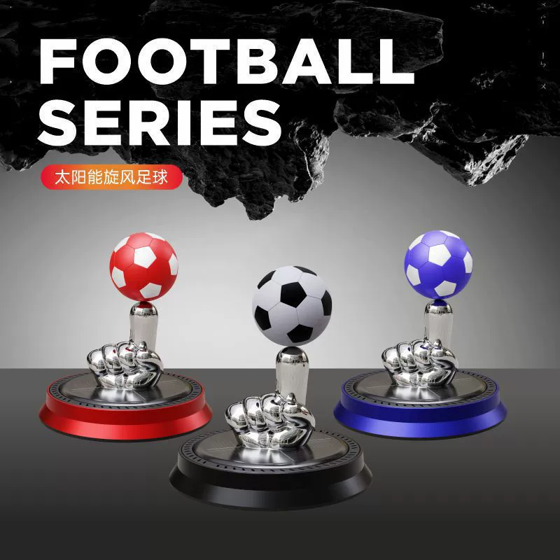 Автомобильные футбольные украшения Солнечная подвеска Планета Вращающийся автомобиль Ароматерапия Автомобильные парфюмерные украшения Креативные украшения
