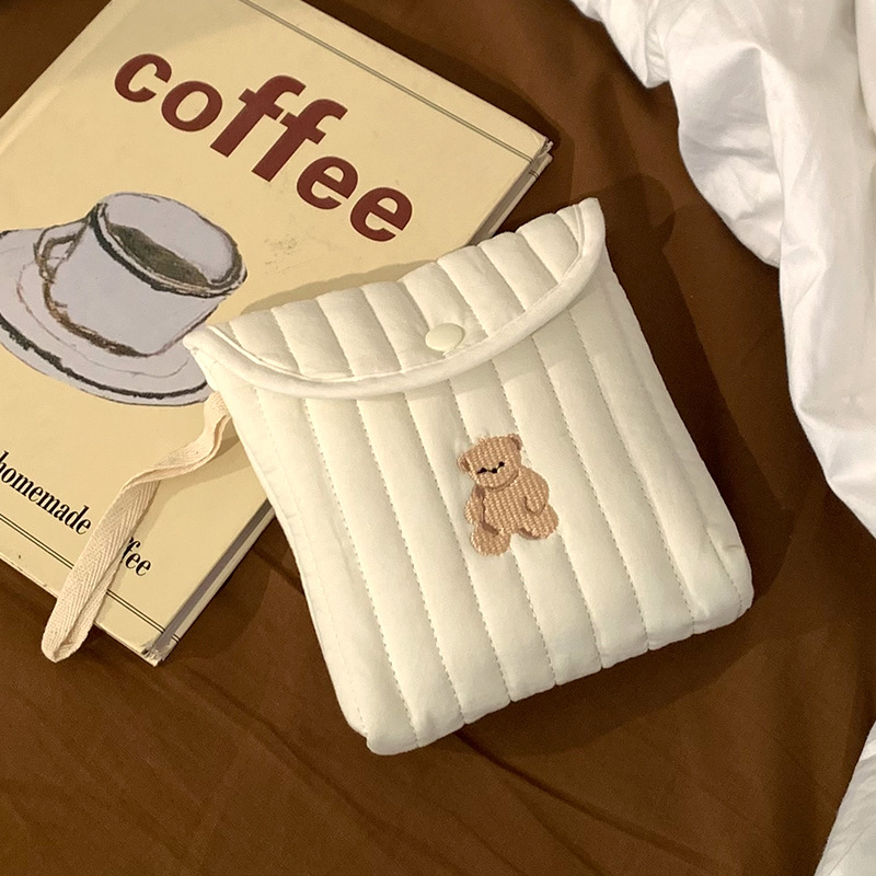 Linda servilleta sanitaria tía toalla bolsa de almacenamiento portátil pequeño mini servilleta sanitaria estudiante bolsa mensual bolsa de almacenamiento