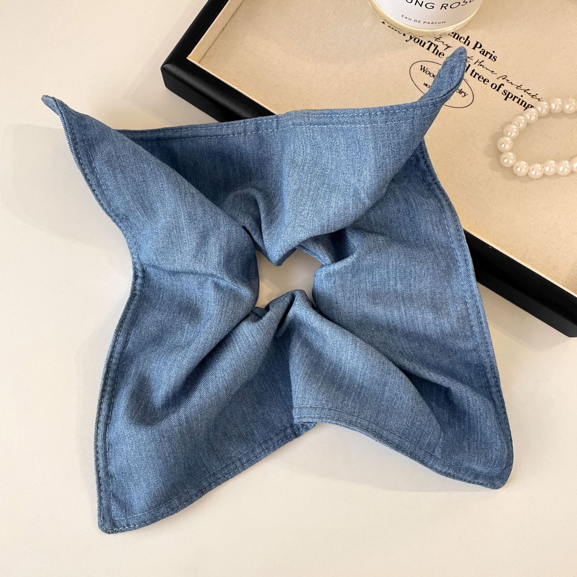 Nuevo encaje coreano anillo de cabello de alto nivel anillo de cabello de niñas cabeza de cuerda de arco flotante cuerda de cabello tocado