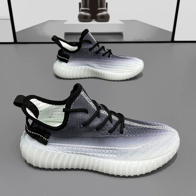 Дышащая удобная обувь для мужчин и женщин для любимых, универсальные спортивные кроссовки для отдыха, плюс размер, градиент, для бега