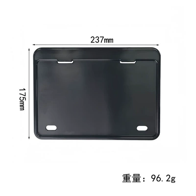 New national standard motorcycle license plate frame, yellow license plate holder for electric motorcycles and motorbikes (Nömrə qabı) - national-standard-yellow-motorcycle-license-plate-frame
