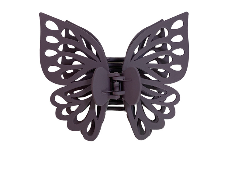 Butterfly Pattern Women's Gender Cute Sweet Butterfly Plastic Stoving Varnish Hair Claws