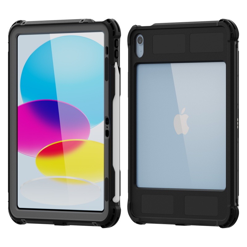 Little Shell iPad 10Th/11Th Generation 2025 Model 10.9inch Waterproof Tablet Case Outdoor Full-Coverage Anti-Drop Protective Case