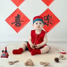 童民族服装;童套装;童旗袍