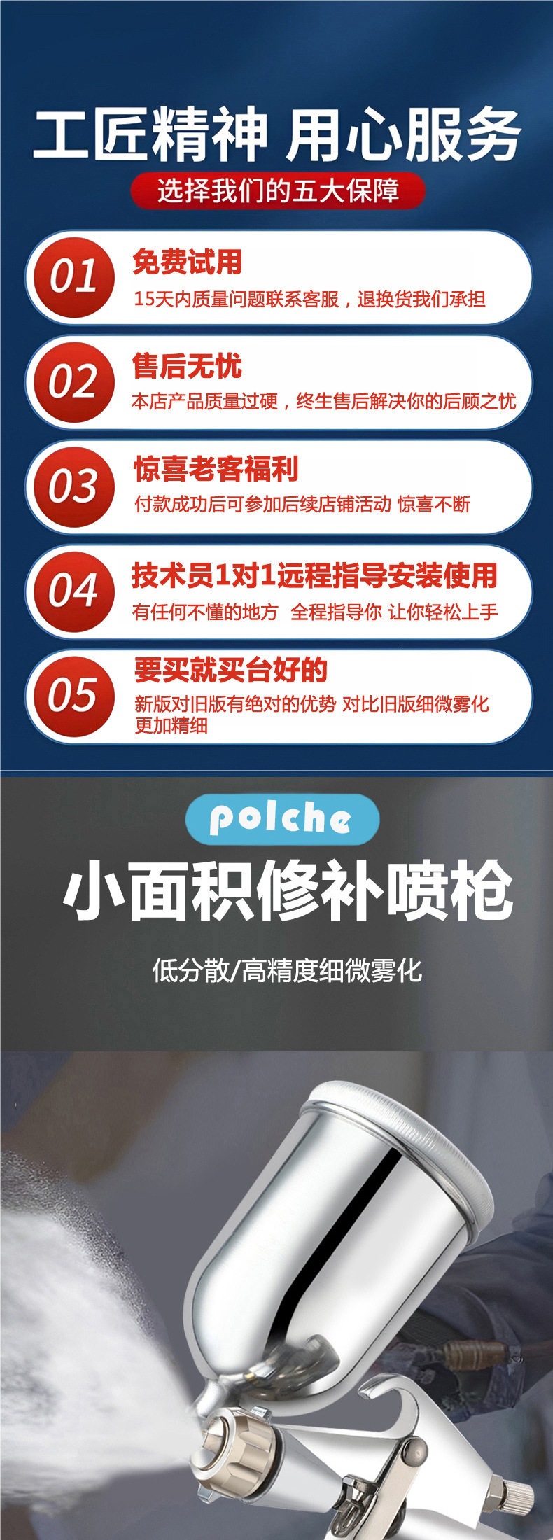 Small repair spray gun R2, small pneumatic spray gun F2, leather care K3, household formaldehyde painting