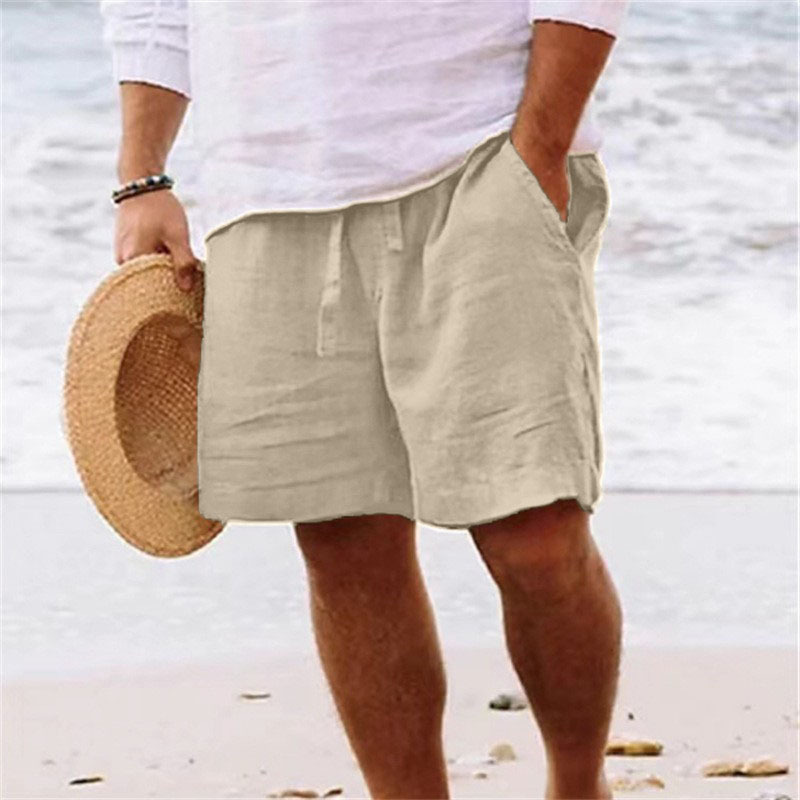 Amazon Summer Sports Casual Shorts for Men, Vacation Cotton and Linen Breathable Running Shorts, Men's Straight-Leg Cross-Border Linen Shorts Amazon Summer Sports Casual Shorts for Men, Vacation Cotton and Linen Breathable Running Shorts, Men's Straight-Leg Cross-Border Linen Shorts
