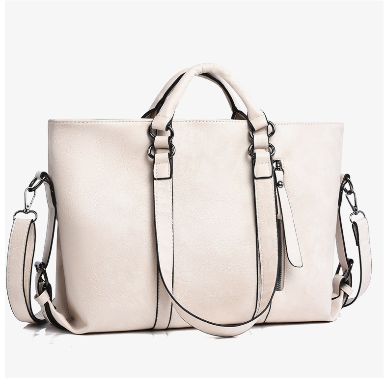 Women's Shoulder Tote Bag Retro Large Capacity Designer Handbag_voghion.com