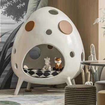 玻璃钢秋千鸟巢吊篮设计师轻奢镂空水滴吊椅悬挂阳台休闲椅荡秋千