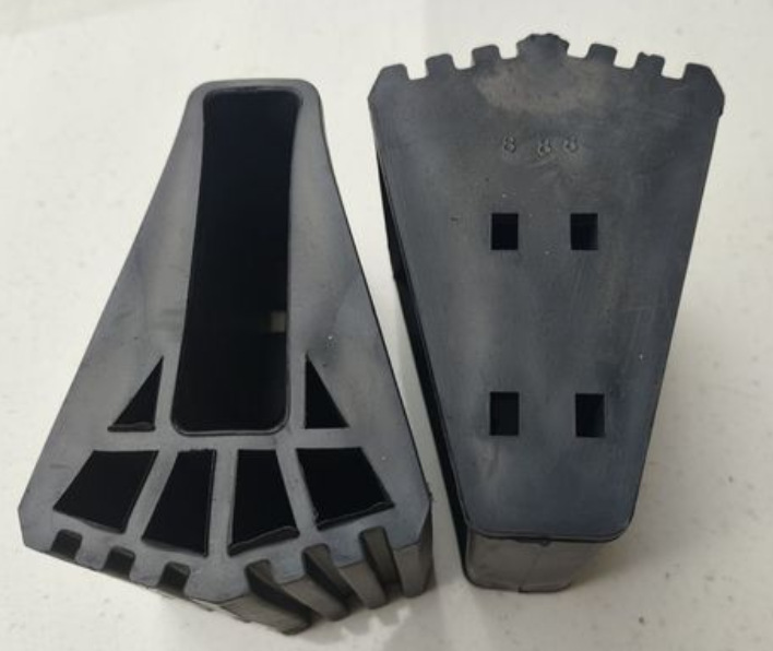 两用梯、单侧梯、双侧梯多功能梯洗车台货架梯 橡胶套  橡胶脚