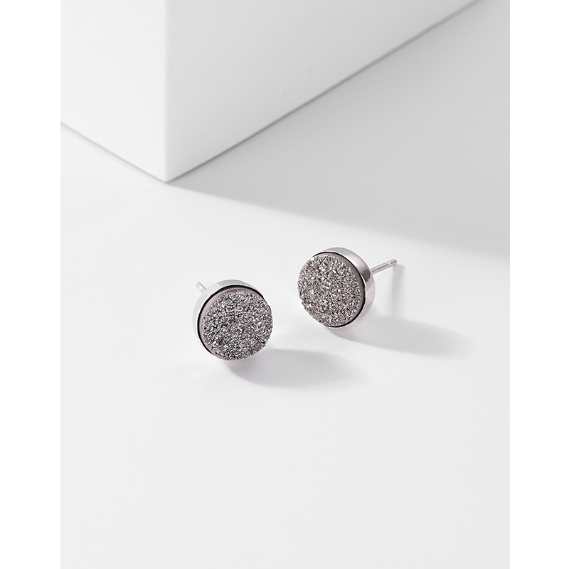 Espárragos de cristal racimo-con tapones para los oídos de plástico