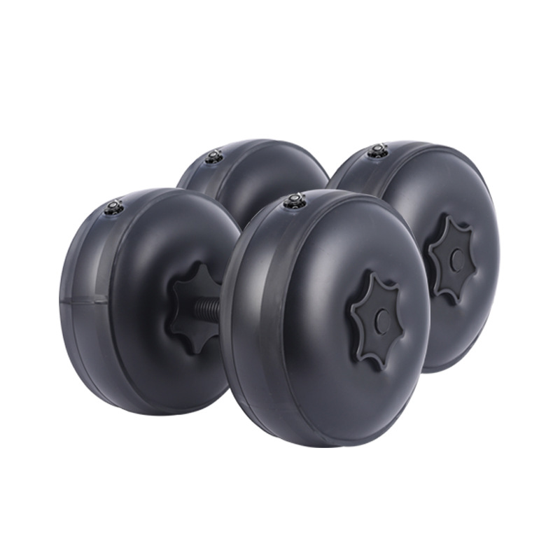 Comercio exterior transfronterizo 8-10kg fitness en el hogar, carga de agua a prueba de golpes, viaje con mancuernas, inyección de agua portátil al aire libre, peso ajustable