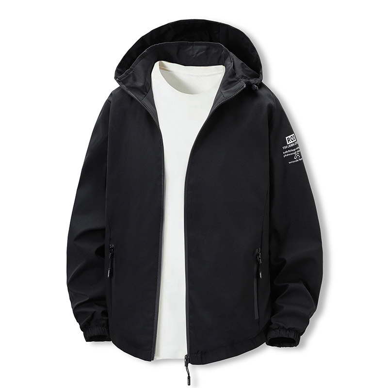 2025 Spring And Autumn Thin Coat Jacket Men's Hooded Casual Jacket Men's Hooded Clothes_viptrois.com