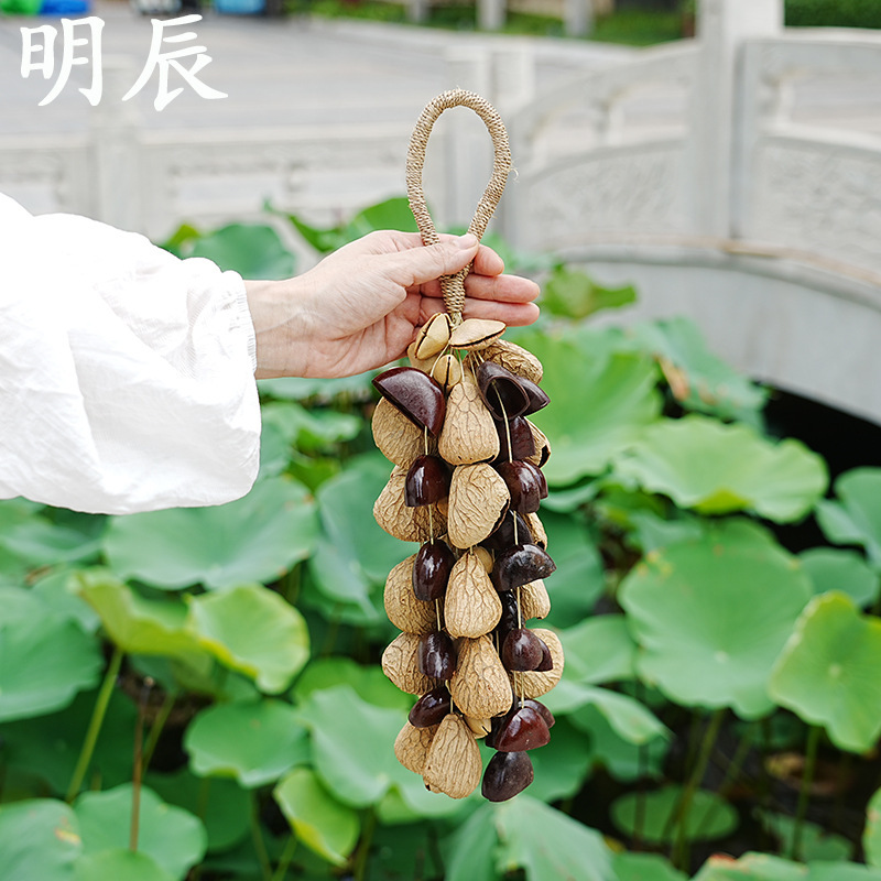 手摇铃三果混合（5*12颗）果壳手工印尼进口果实流水声音疗愈|undefined