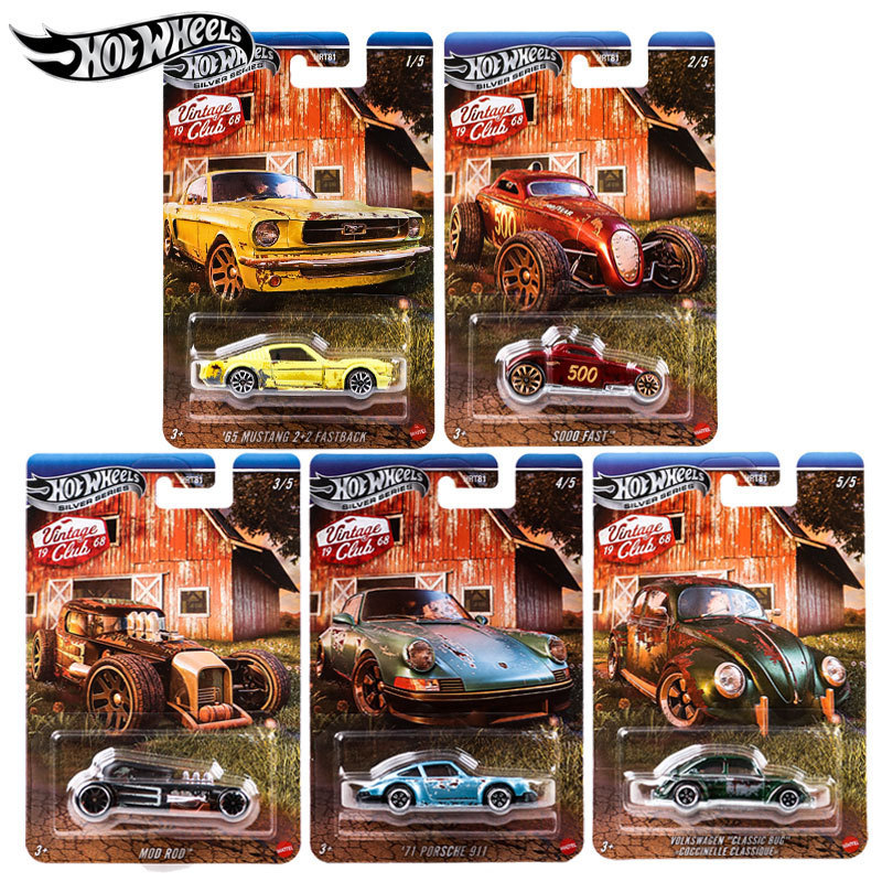 Hot Wheels Retro Club 1968 Series Alloy Car Vintage Painted Collectible Car Model Toy Hot Wheels Retro Club 1968 Series Alloy Car Vintage Painted Collectible Car Model Toy