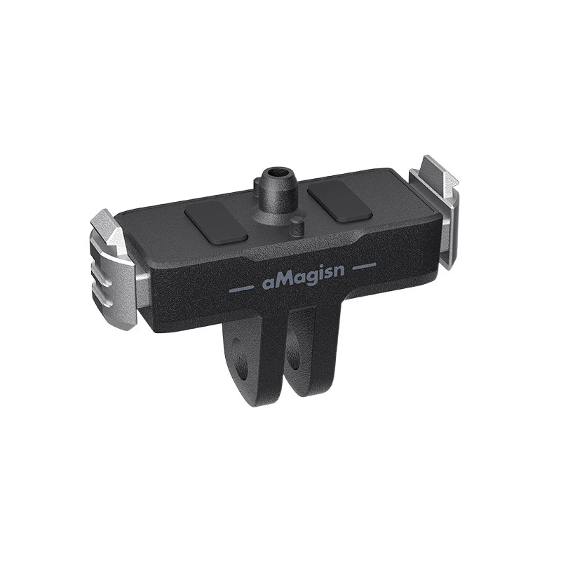 aMagisn阿迈 Подходит для GoPro13 магнитная основа быстроворазъемная базовая пластина Hero13 пластиковая быстроворазъемная адаптерная база аксессуары