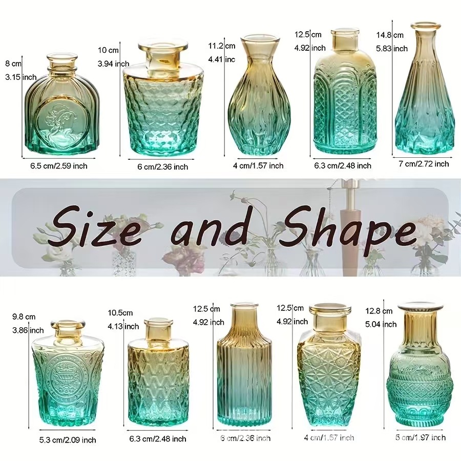 10개 세트[골드 그린]