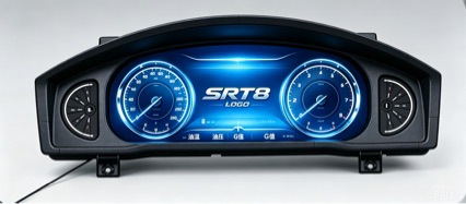 Suitable for Chrysler 300c 2005-2010, full LCD instrument panel with multiple dynamic mode switching
